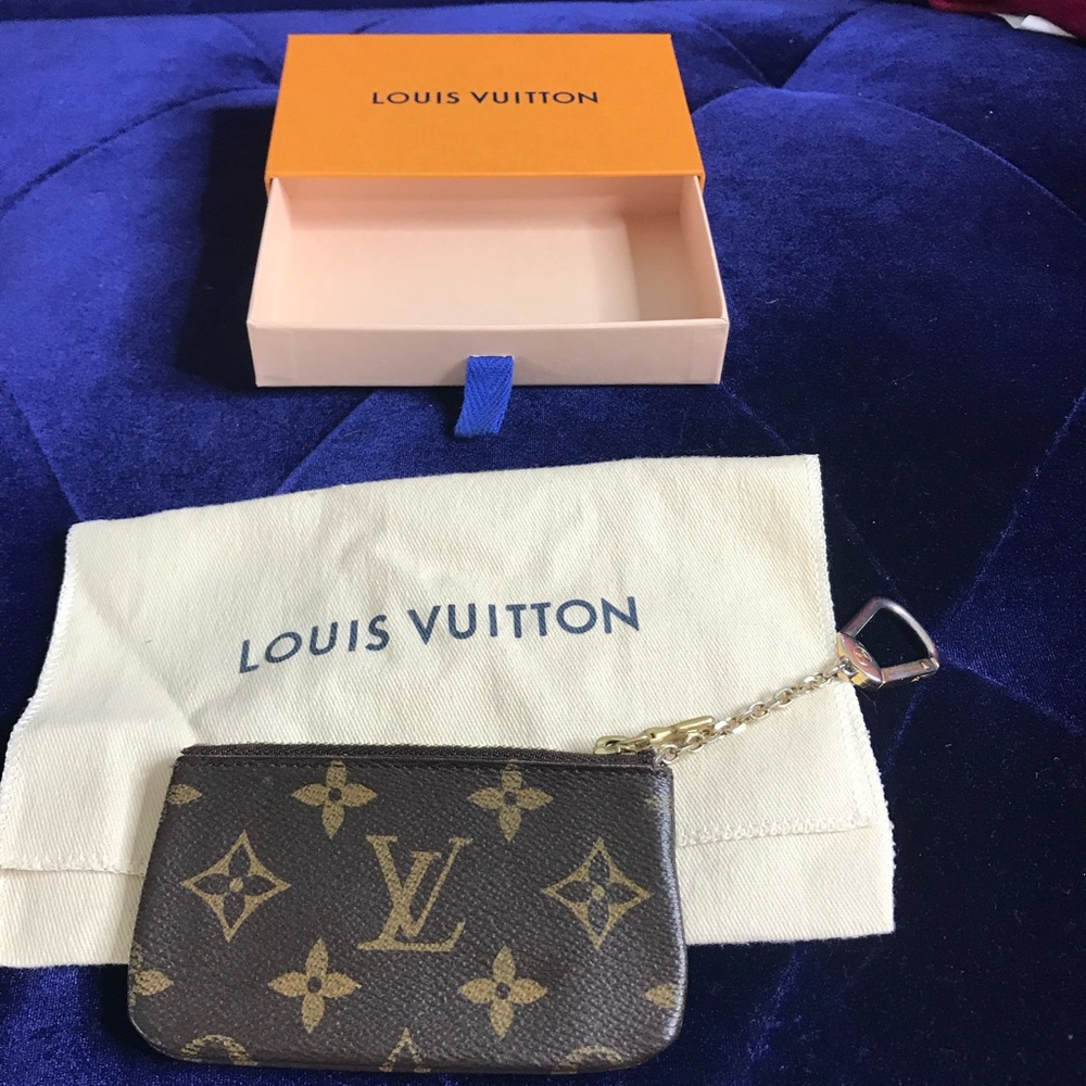 Authentic Louis Vuitton keychain pouch
